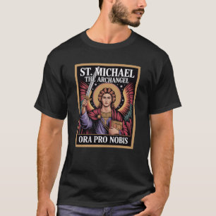 St Michael Archangel Prayer Patron Protector  T-Shirt