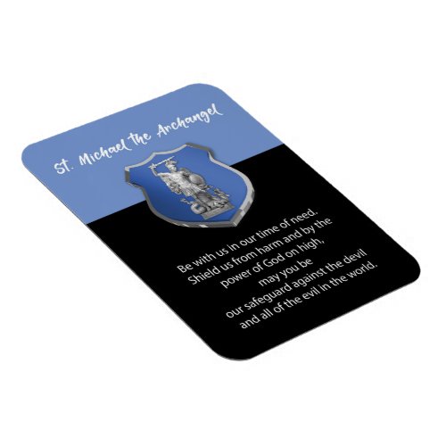 St Michael Archangel Prayer Thinking of You Magnet