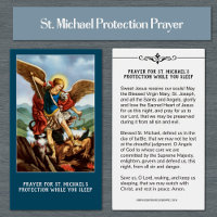 St. Michael Archangel Protection Catholic Prayer