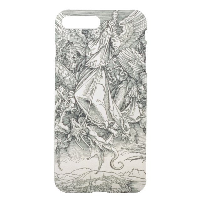 St. Michael Battling with the Dragon Uncommon iPhone Case (Back)