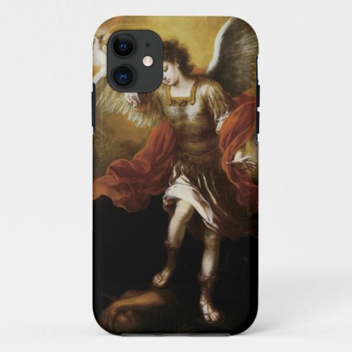 St Michael by Murillo iPhone 11 Case