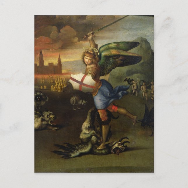 St. Michael, c.1503-05 Postcard (Front)
