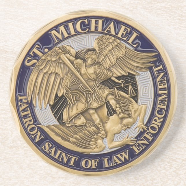 St Michael coaster (Front)