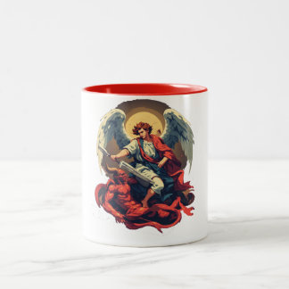 St Michael Defeating the Devil Coffee Mug