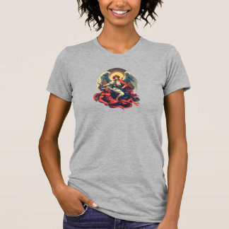 St Michael Defeating the Devil Women's Tee Shirt