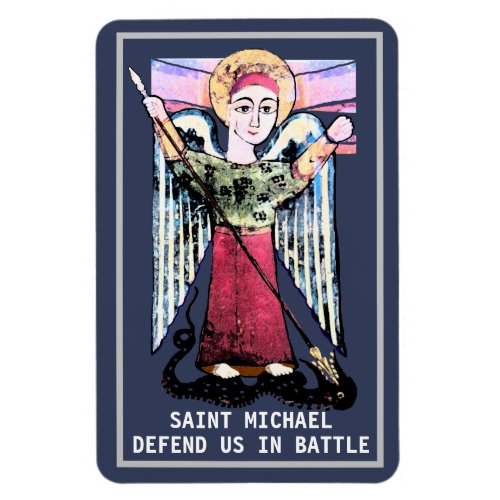St Michael defend us  Magnet