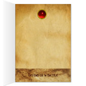 ST. MICHAEL ,DRAGON AND JUSTICE Prayer (Inside (Right))