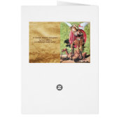 ST. MICHAEL ,DRAGON AND JUSTICE Prayer Cards (Back)