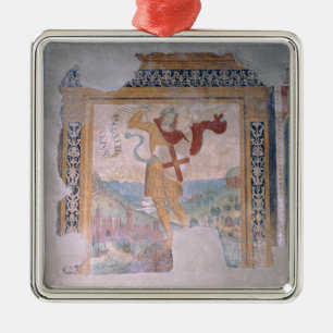 St. Michael (fresco) Metal Ornament