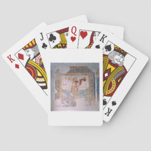 St. Michael (fresco) Poker Cards