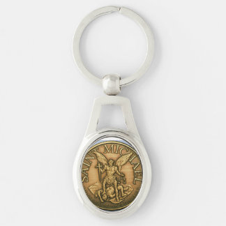 St MICHAEL KEY CHAIN
