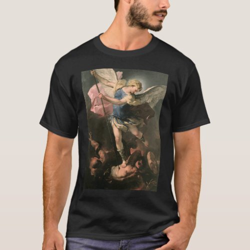 St Michael Luca Giordano Fa Presto T_Shirt