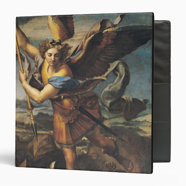 St. Michael Overwhelming the Demon, 1518 Binder (Front/Inside)