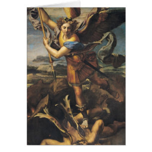 St. Michael Overwhelming the Demon, 1518 Cards