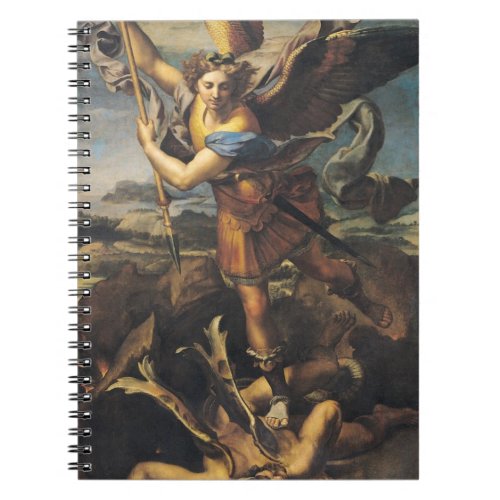 St Michael Overwhelming the Demon 1518 Notebook