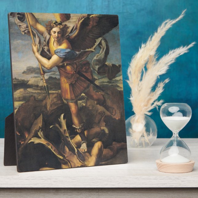 St. Michael Overwhelming the Demon, 1518 Plaque (Side)