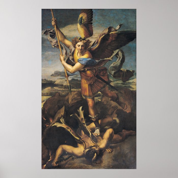 St. Michael Overwhelming the Demon, 1518 Posters