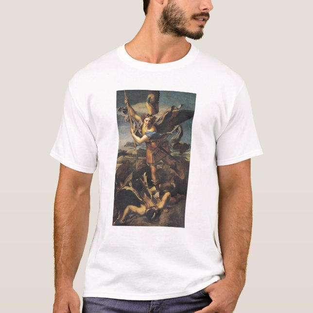 St. Michael Overwhelming the Demon, 1518 T-Shirt (Front)