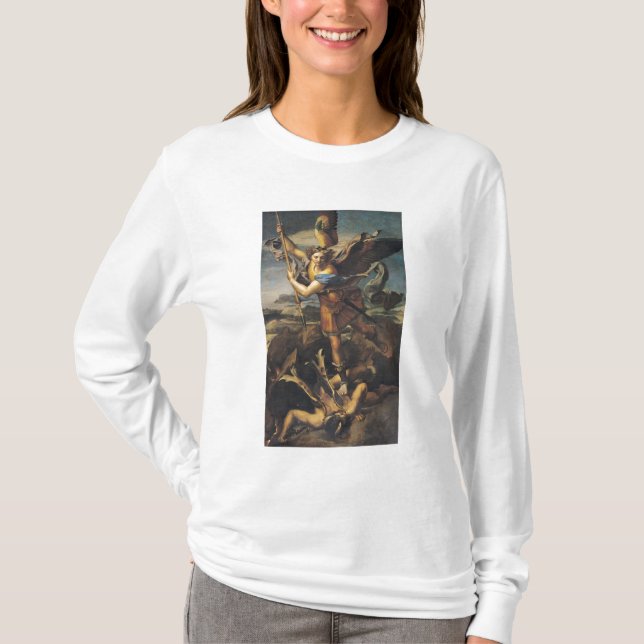 St. Michael Overwhelming the Demon, 1518 T-Shirt (Front)