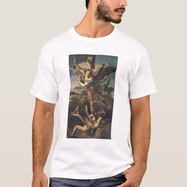 St. Michael Overwhelming the Demon, 1518 T-Shirt (Front)