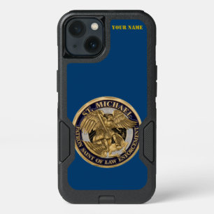 ST. MICHAEL: PATRON SAINT OF LAW ENFORCEMENT iPhone 13 CASE