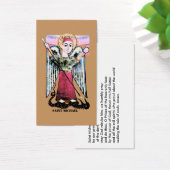 St Michael prayer card (Desk)