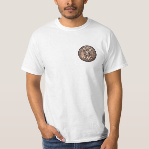 St Michael prayer T_shirt