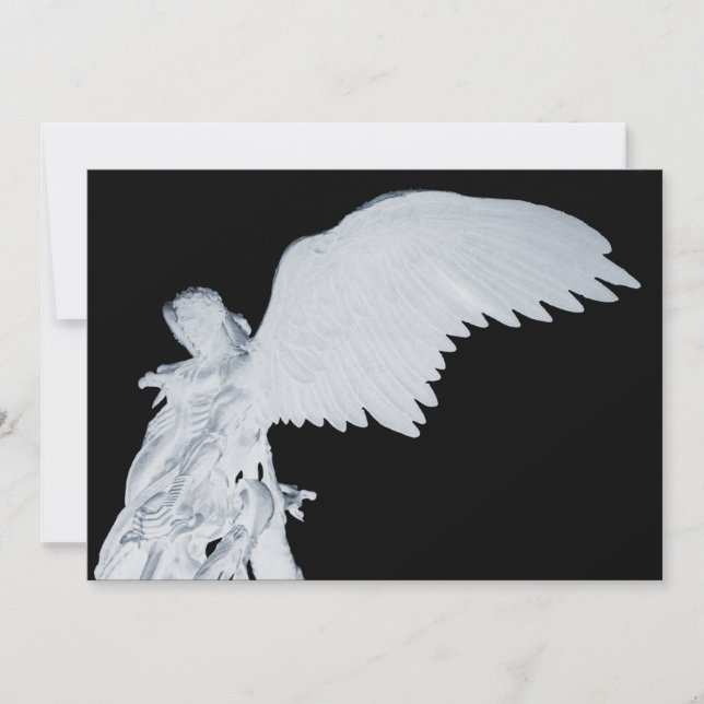 St. Michael (Reversed) Custom Invitation (Front)