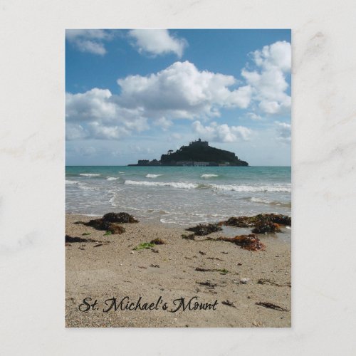 St Michaelâs Mount Marazion Cornwall England Postcard