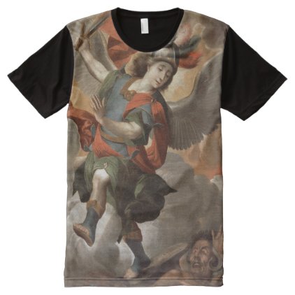 St Michael the Archangel All-Over-Print T-Shirt