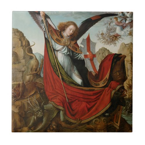St Michael the Archangel Angel Saint _ Gerard Ceramic Tile