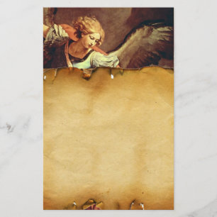 St Michael the Archangel , Brown Parchment Stationery