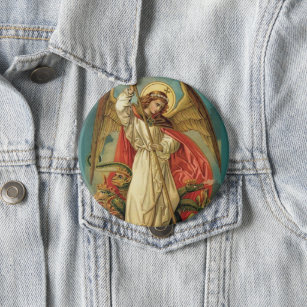 St. Michael the Archangel Button