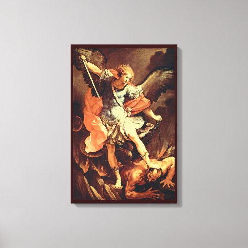 St Michael the Archangel Canvas Print