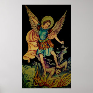 St. Michael The ArchAngel Canvas Print