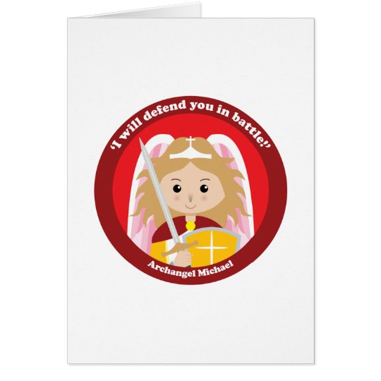 St. Michael the Archangel Card