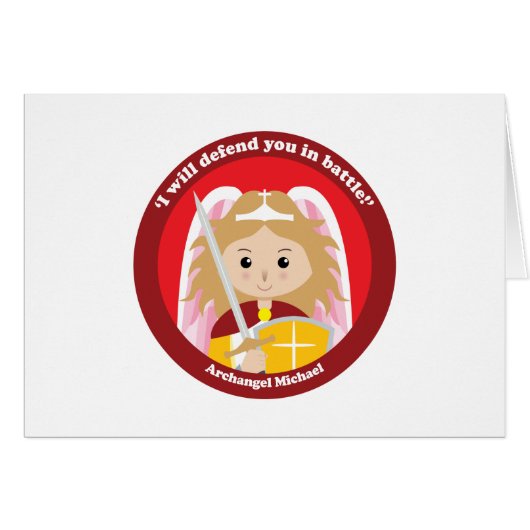 St. Michael the Archangel Cards (Front Horizontal)