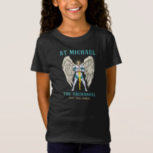 St Michael The Archangel Catholic Prayer Kids Tee