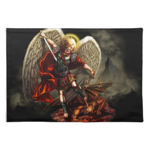 St. Michael the Archangel Cloth Placemat
