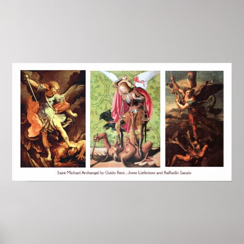 St MICHAEL THE ARCHANGEL COLLECTION Poster