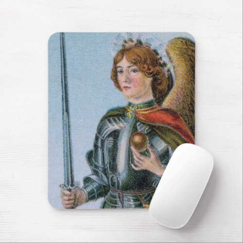 St Michael the Archangel detail M 017 Mouse Pad