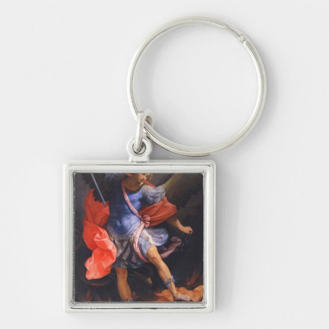 St Michael The Archangel Keychain (Front)