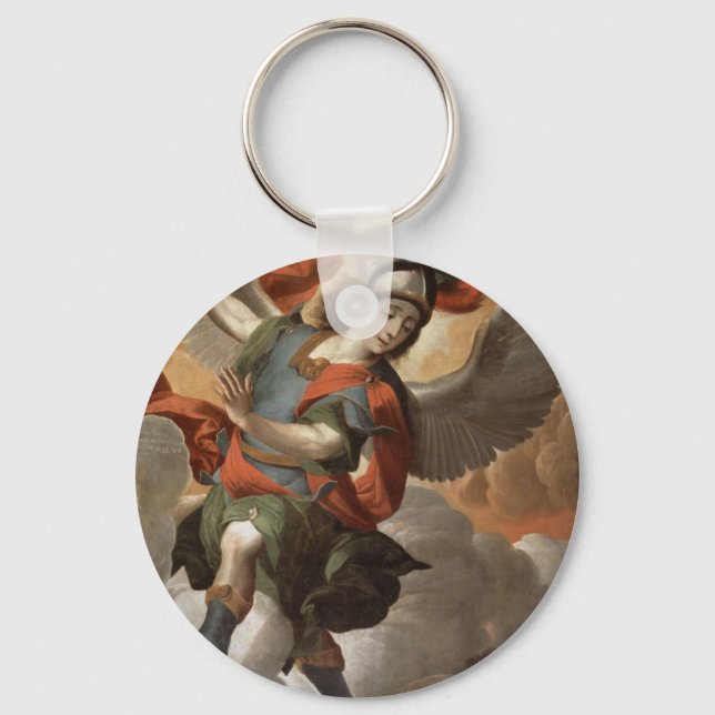 St Michael the Archangel Keychain (Front)