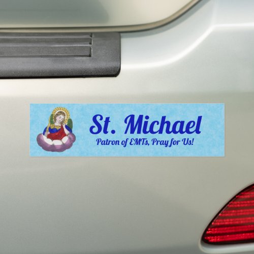 St Michael the Archangel M 009 Bumper Sticker