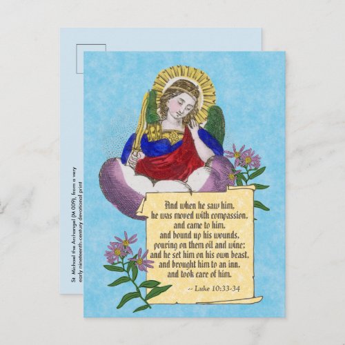St Michael the Archangel M 009  EMSEMT Postcard