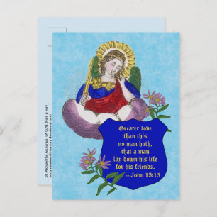 St. Michael the Archangel (M 009) Postcard