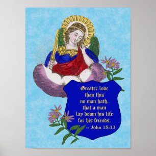 St. Michael the Archangel (M 009) Poster