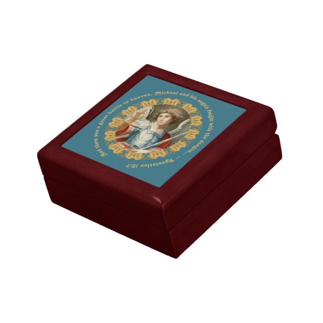 St. Michael the Archangel (M 010) Gift Box (Side)