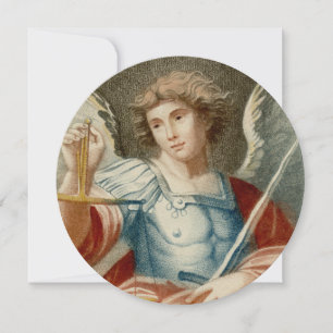 St. Michael the Archangel (M 010) Greeting Card