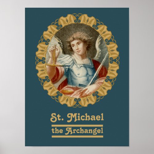 St Michael the Archangel M 010 Poster